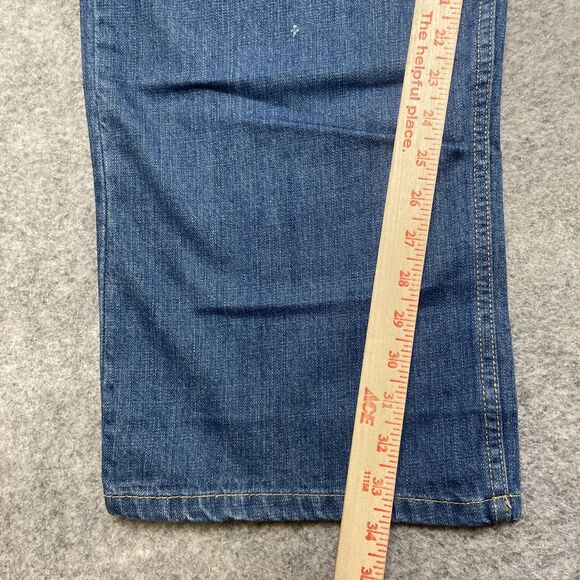 Vintage Jordan Craig Relaxed Straight Distressed Jeans Men's Size 42x34 Blue A - Picture 5 of 9